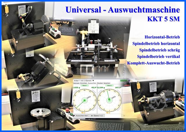 KKT 5 SM - KKTechnik Universalmaschine Auswuchtmaschine und Lohnwuchten